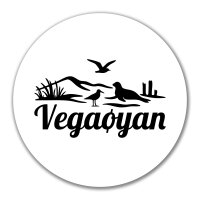 Aufkleber Vegaøyan Norwegen 10cm Sticker