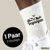 Socken Vegaøyan Norwegen Größe 37/46 White Motiv Tennissocken
