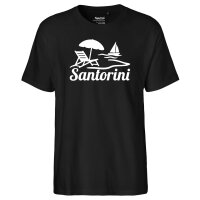 Herren T-Shirt Santorini Griechenland