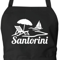Schürze Santorini Griechenland
