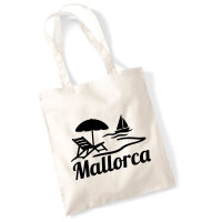 Jutebeutel Mallorca Spanien 10 Liter