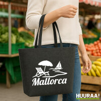 Filzshopper Mallorca Spanien 22 Liter Filztasche