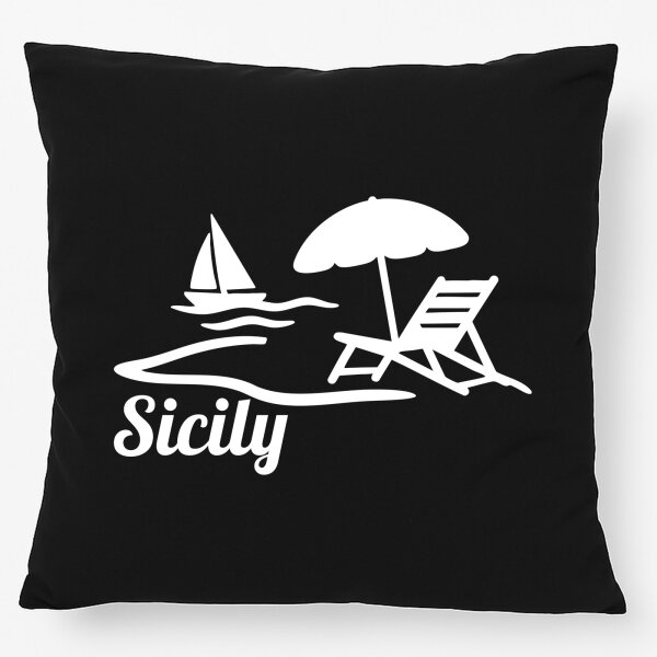 Kissen Sicily Italien 40x40cm
