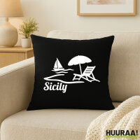 Kissen Sicily Italien 40x40cm