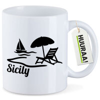 Kaffeetasse Sicily Italien 330ml