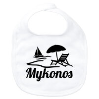 Baby Lätzchen Mykonos Griechenland