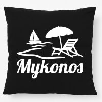 Kissen Mykonos Griechenland 40x40cm