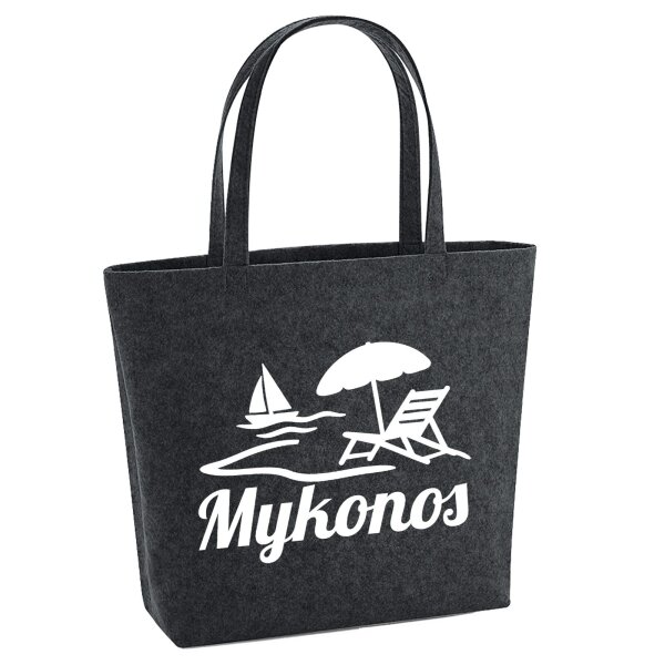 Filzshopper Mykonos Griechenland, 22 Liter