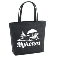 Filzshopper Mykonos Griechenland, 22 Liter