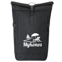 Kurierrucksack Mykonos Griechenland 30-44 Liter Black...