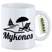 Kaffeetasse Mykonos Griechenland 330ml