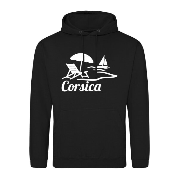 Unisex Hoodie Corsica Frankreich Größe S-3XL