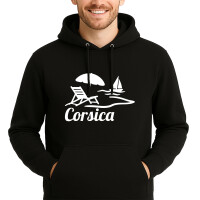 Unisex Hoodie Corsica Frankreich Größe S-3XL