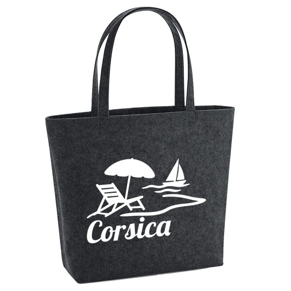 Filzshopper Corsica Frankreich, 22 Liter