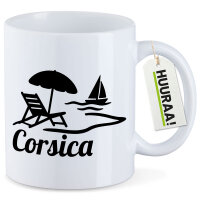 Kaffeetasse Corsica Frankreich 330ml