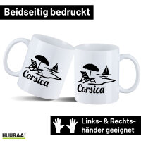 Kaffeetasse Corsica Frankreich 330ml