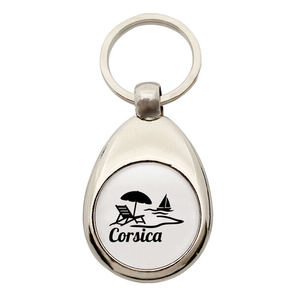 Schlüsselanhänger Corsica Frankreich