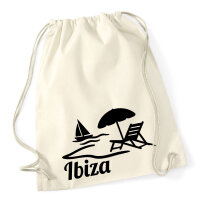 Turnbeutel Ibiza Spanien 12 Liter