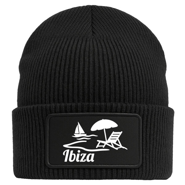 Beanie Ibiza Spanien Black Mütze