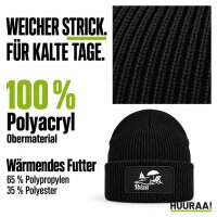 Beanie mit Patch Ibiza Spanien Black