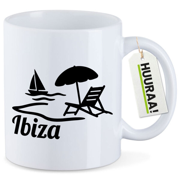 Kaffeetasse Ibiza Spanien 330ml