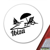 Aufkleber Ibiza Spanien 10cm Sticker