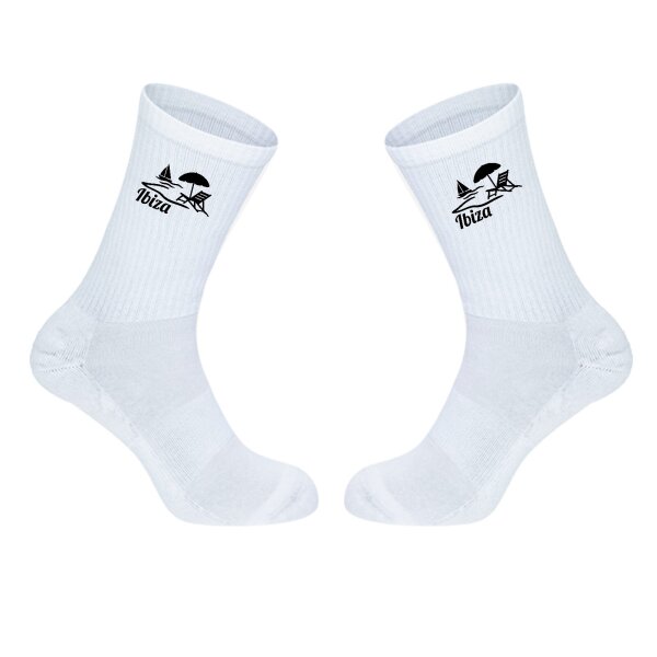 Unisex Socken Ibiza Spanien Baumwolle
