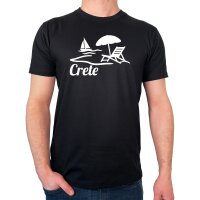 Herren T-Shirt Crete Griechenland