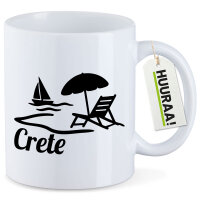 Kaffeetasse Crete Griechenland 330ml