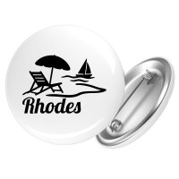 Button Rhodes Griechenland