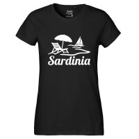 Damen T-Shirt Sardinia Italien Größe XS-XXL