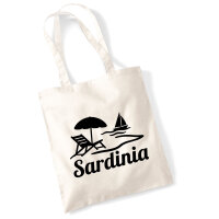 Jutebeutel Sardinia Italien 10 Liter