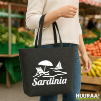 Filzshopper Sardinia Italien 22 Liter Filztasche