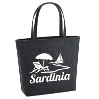Filzshopper Sardinia Italien, 22 Liter