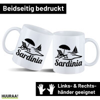 Kaffeetasse Sardinia Italien 330ml