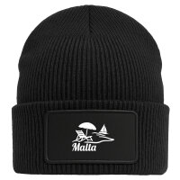 Beanie Malta Malta Black Mütze