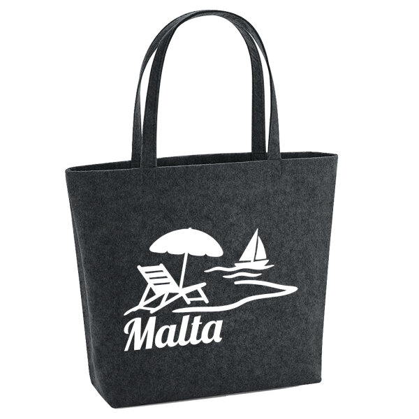 Filzshopper Malta Malta 22 Liter Filztasche