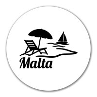 Aufkleber Malta Malta 10cm Sticker