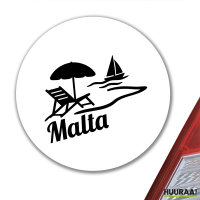 Aufkleber Malta Malta 10cm Sticker