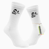 Socken Malta Malta Größe 37/46 White Motiv Tennissocken
