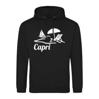 Unisex Hoodie Capri Italien Größe S-3XL