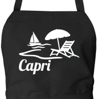 Schürze Capri Italien