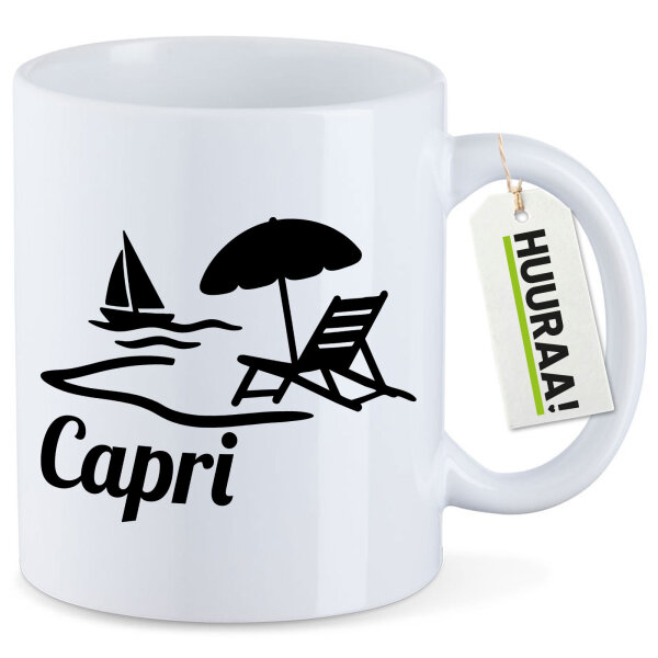 Kaffeetasse Capri Italien 330ml