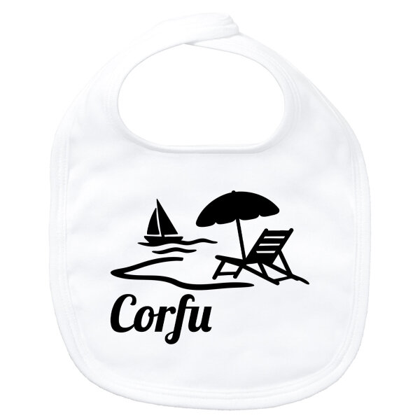 Baby Lätzchen Corfu Griechenland