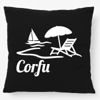 Kissen Corfu Griechenland 40x40cm