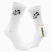 Socken Corfu Griechenland Größe 37/46 White Motiv Tennissocken