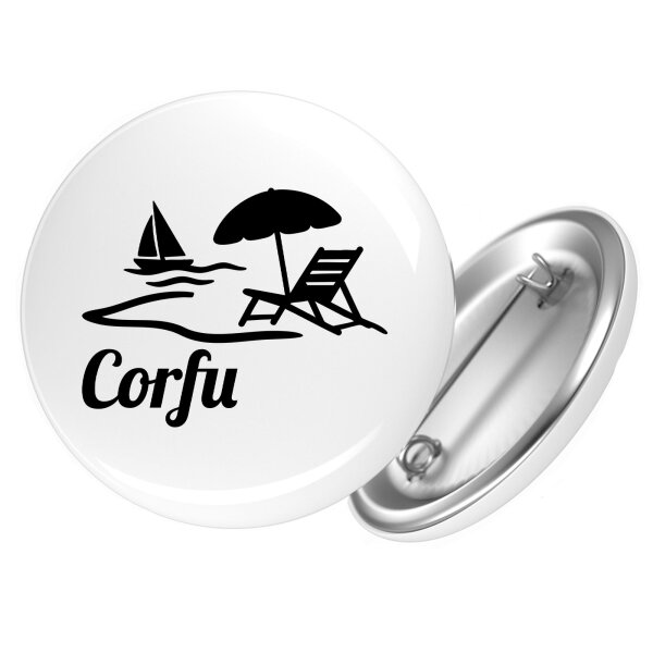 Button Corfu Griechenland
