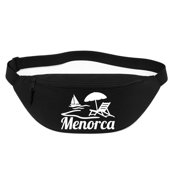 Bauchtasche Menorca Spanien 2,5 Liter Black