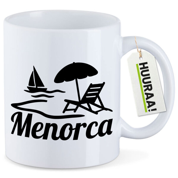 Kaffeetasse Menorca Spanien 330ml