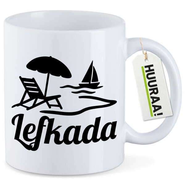 Kaffeetasse Lefkada Griechenland 330ml